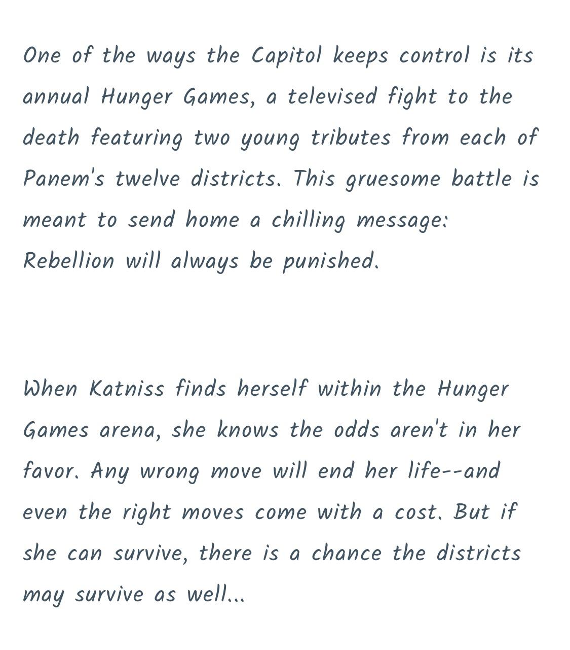 The Hunger Games